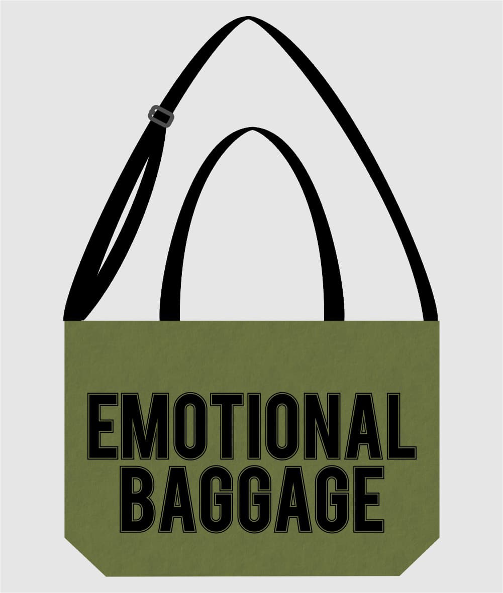 Tote bag “Emotional Baggage” – SWES Χακί