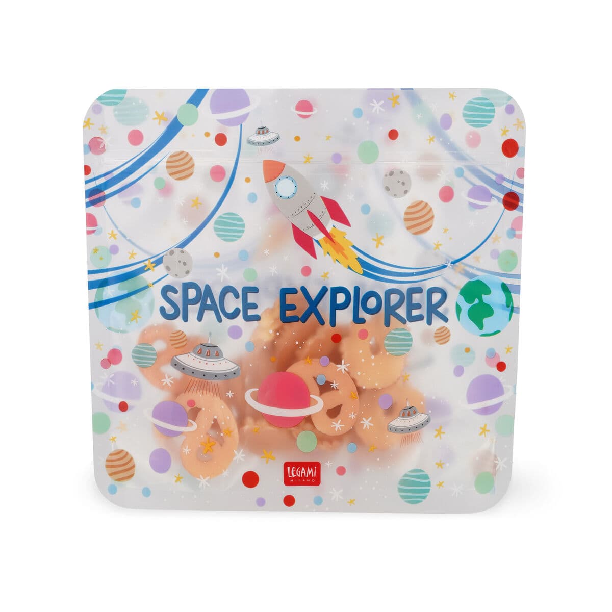Επαναχρησιμοποιούμενα Τσαντάκια Σνακ Space