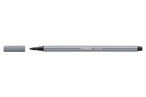 Mαρκαδόρος Stabilo Dark Gray 1mm