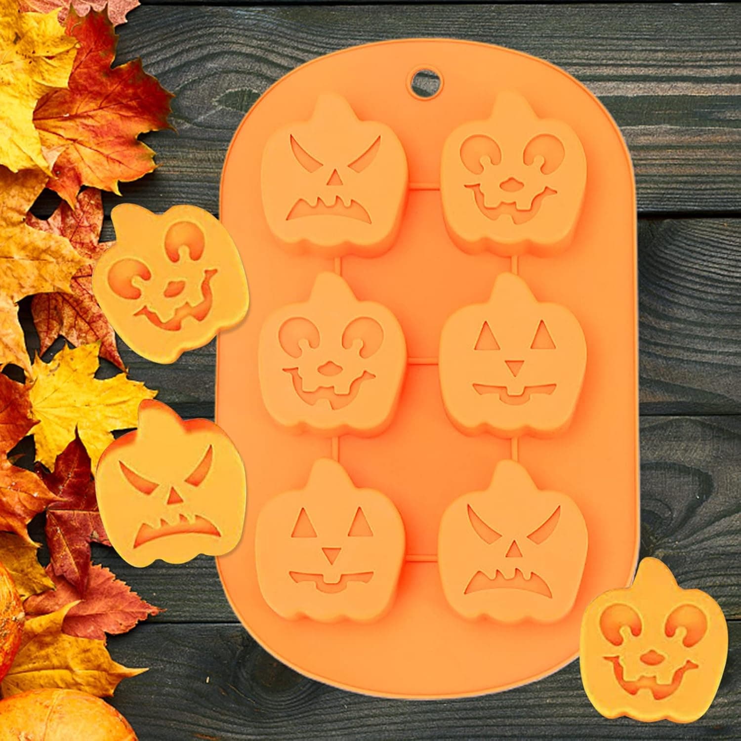 Φόρμα Σιλικόνης Halloween Pumpkins Muffins