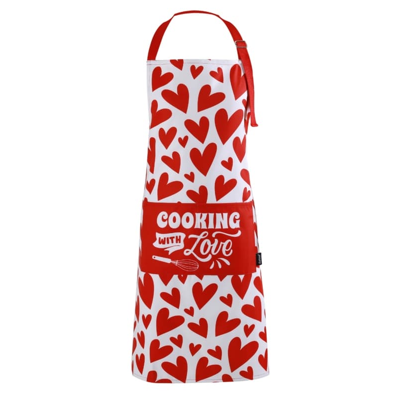 Ποδιά Κουζίνας i-Total 78cm - HEART COOKING LOVE