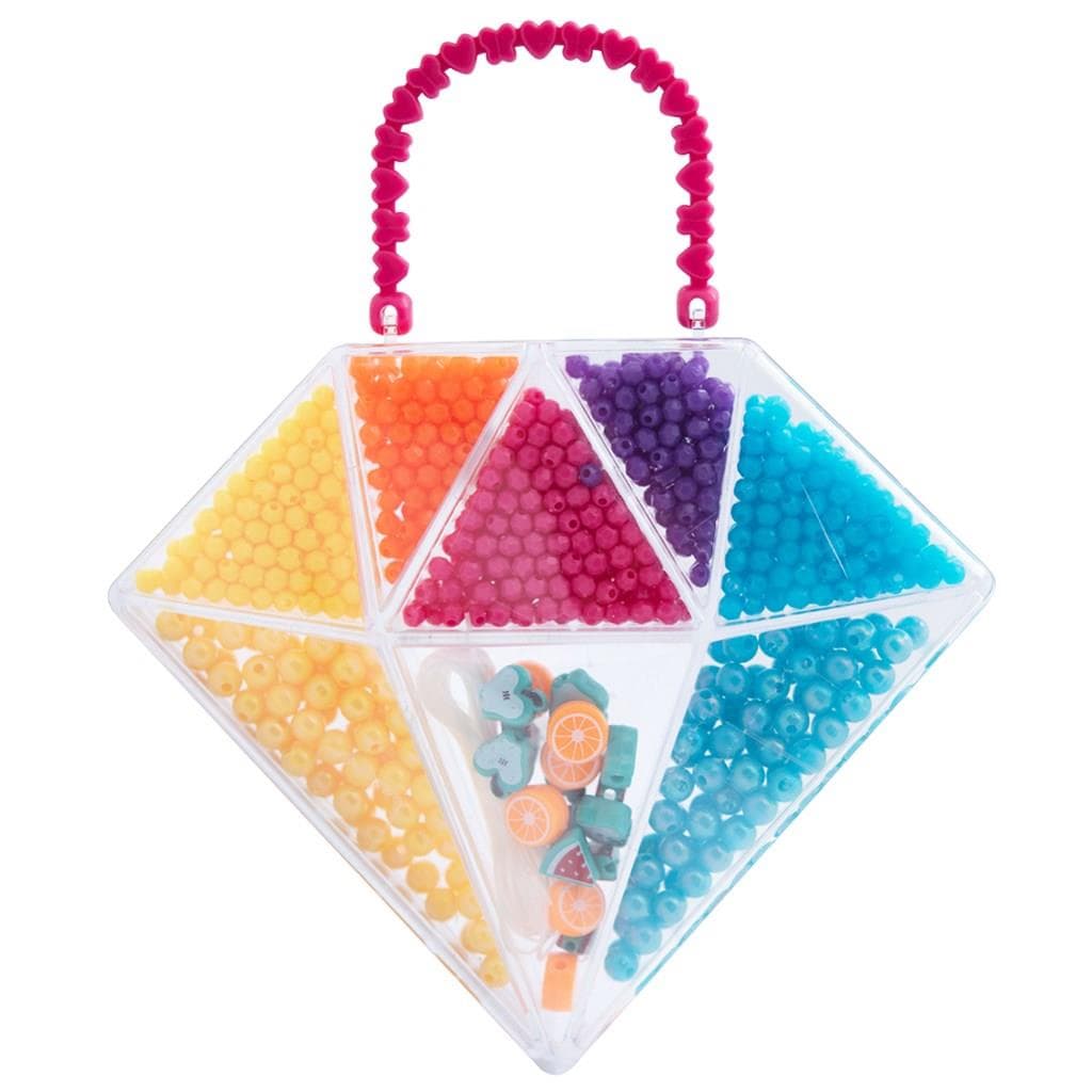 Χάντρες σε κουτί Τσαντάκι Luna Toys 17x1,5x14,5 εκ - Diamond