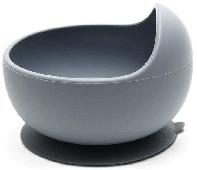 SILICONE VACUUM BOWL NATURAL GREY LORELLI