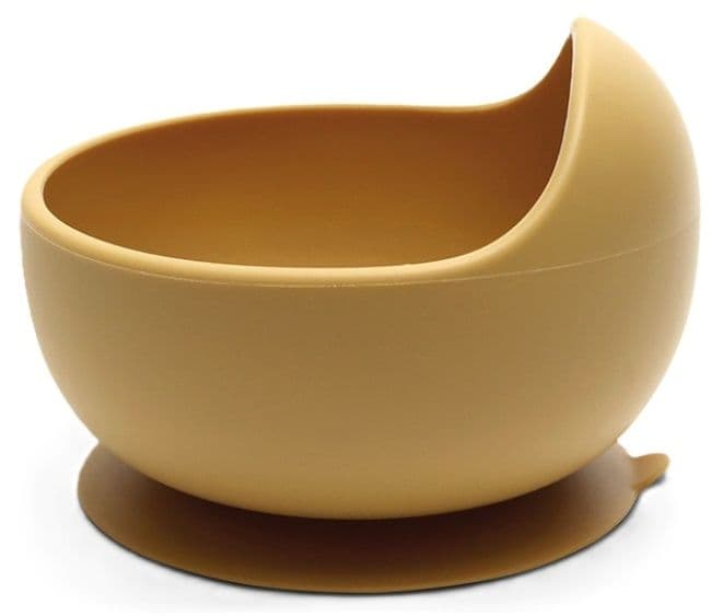 SILICONE VACUUM BOWL NATURAL YELLOW LORELLI