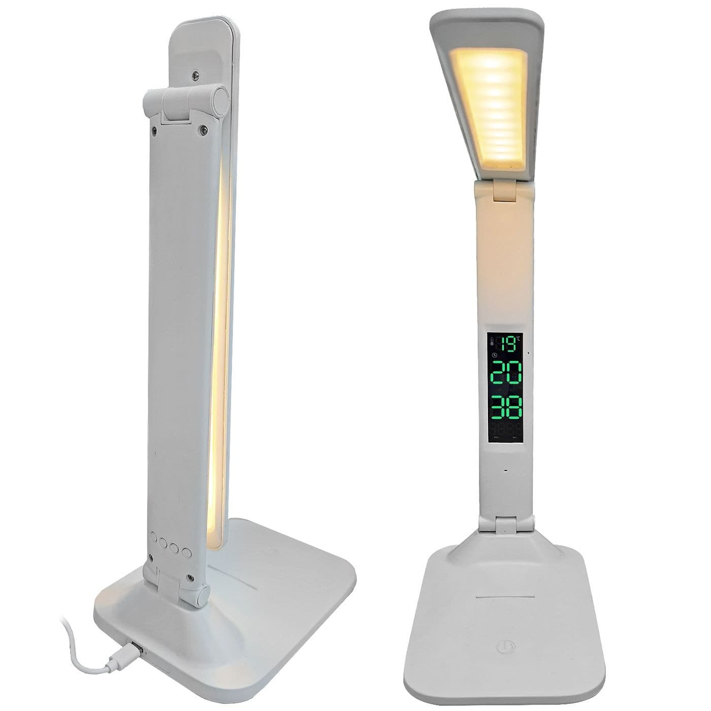 Φωτιστικό Γραφείου Led με Οθόνη 55x17x12cm