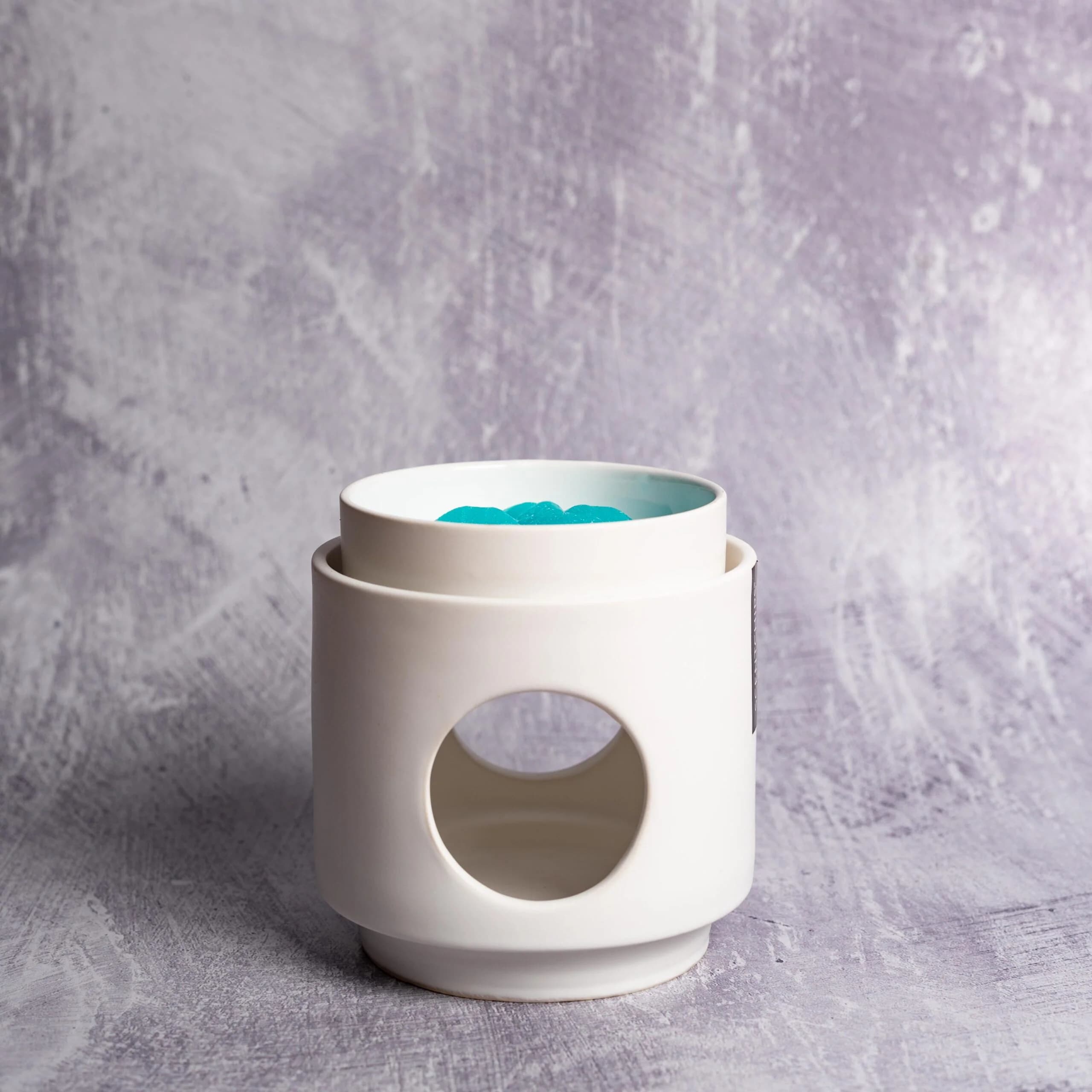 Αρωματιστής Scentchips λευκός με μεγάλο δοχείο υποδοχής
