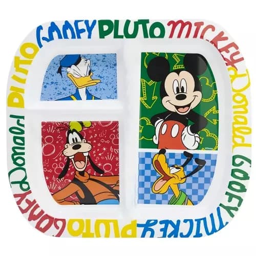 Πιάτο-Δίσκος με Χωρίσματα - MICKEY