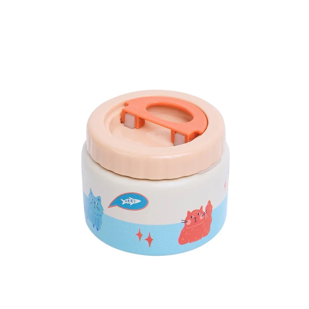 Thermo Food Jar Meowtiful Cats - The Cotton Cloud 350ml