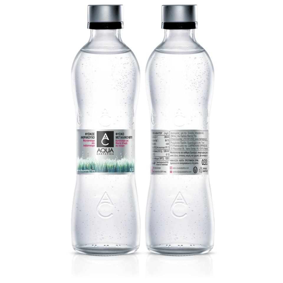 Ανθρακούχο Νερό Φυσικό Μεταλλικό 330ml