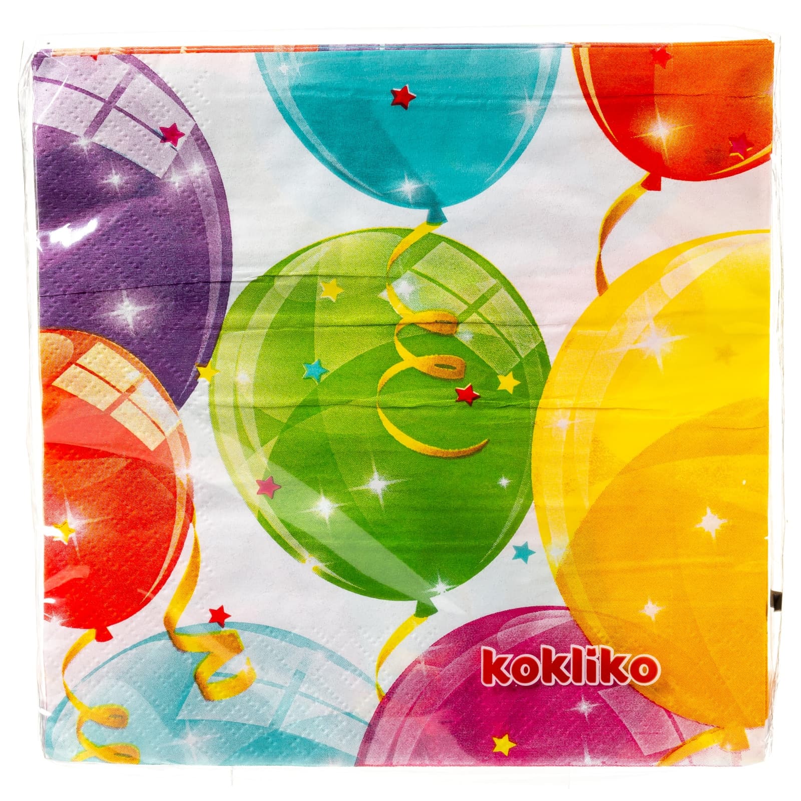 Χαρτοπετσέτες Sparkling Balloons 33x33cm 65g