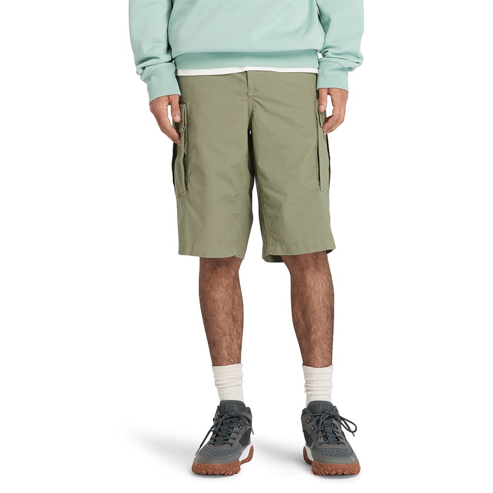 Timberland Ανδρική Βερμούδα Poplin Cargo Short TB0A5TZQ-590 Χακί