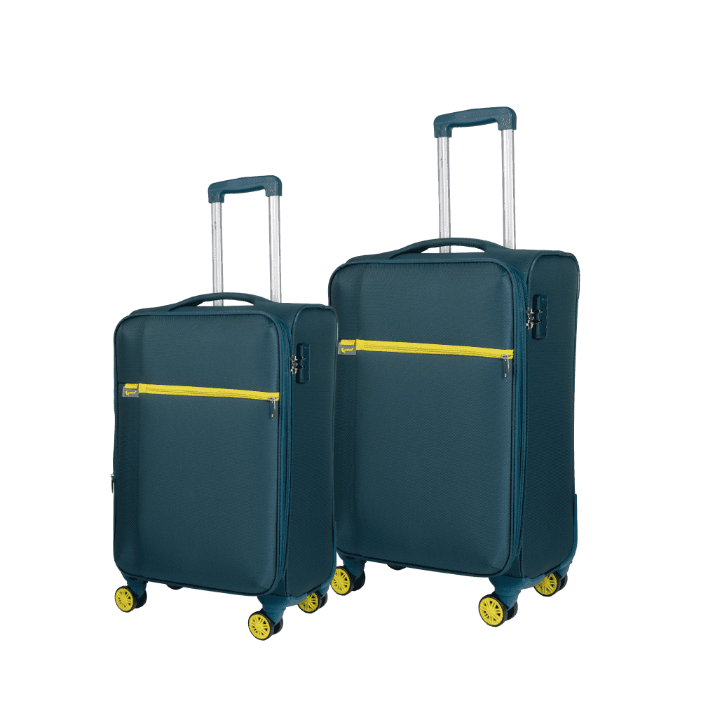 Βαλίτσα trolley Oblivion Cardinal 5100 μικρή μεσαία 55x23x37 cm + 66x25x40 cm πετρόλ