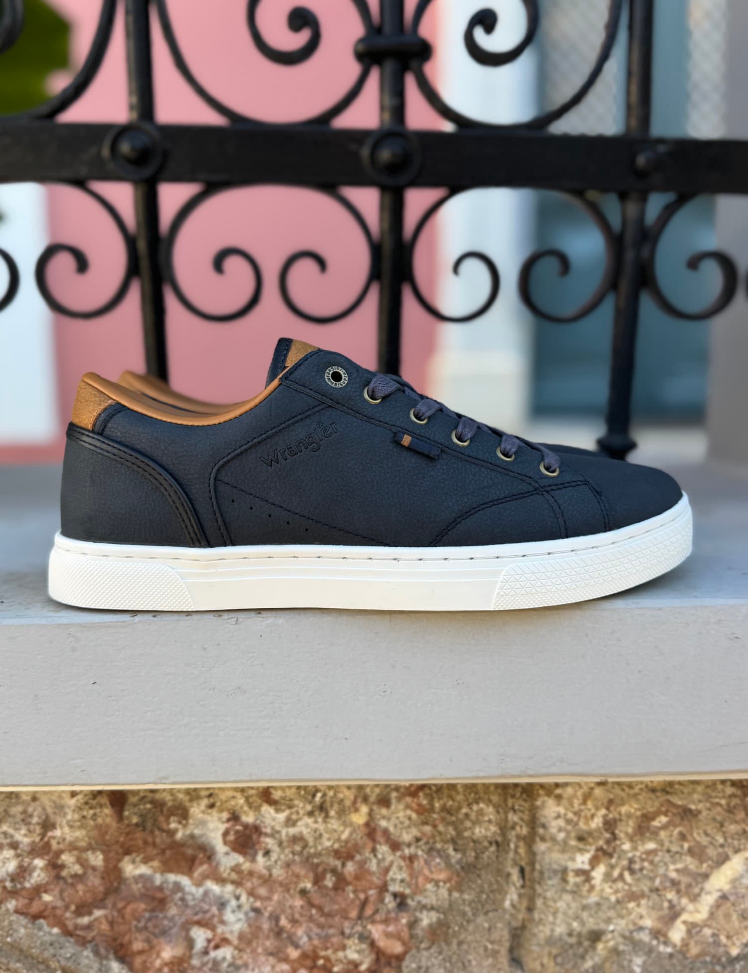 Wrangler αντρικά μπλε sneakers 2025300129Y