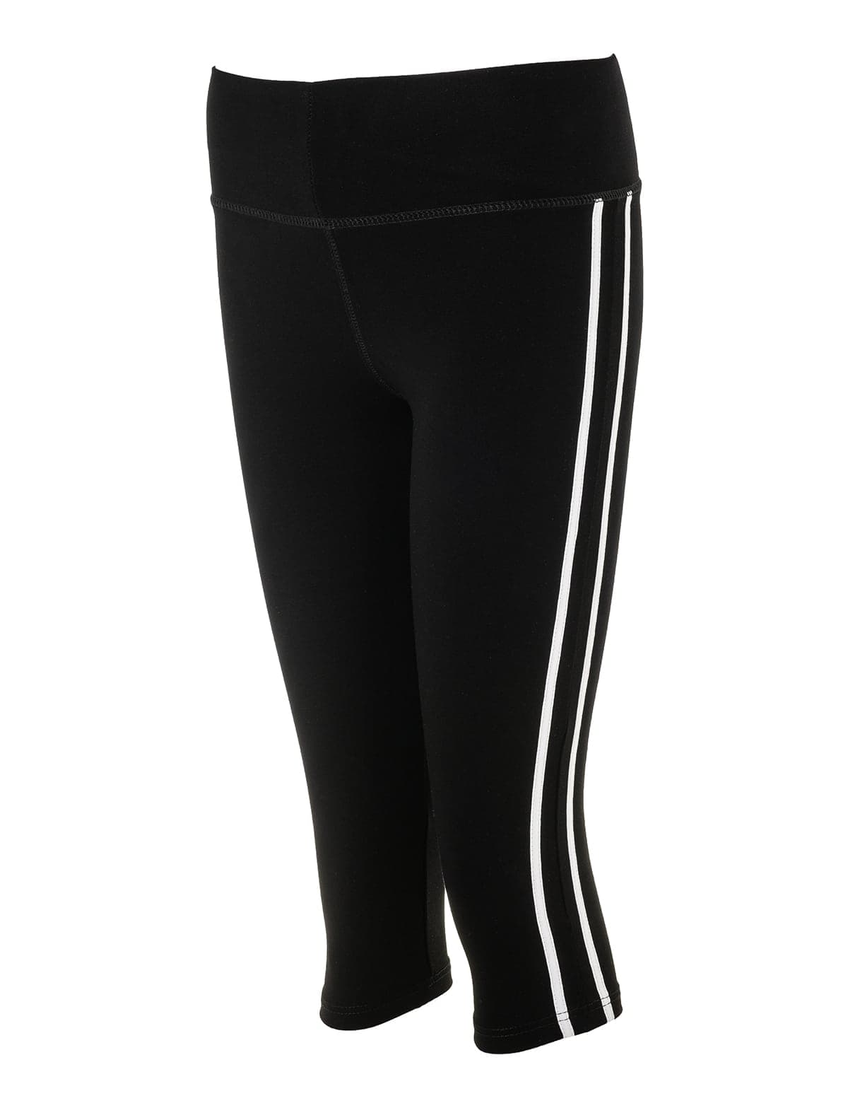 Γυναικείο κάπρι 2 stripes σε μαύρο χρώμα