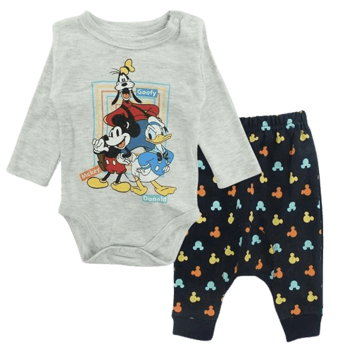 ©DISNEY ΒΡΕΦΙΚΟ ΣΕΤ MICKEY MOUSE 1655 – γκρι ΓΚΡΙ