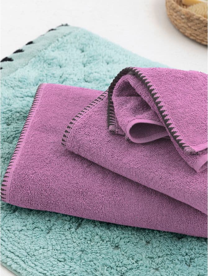Σετ Πετσετες Towels Collection BROOKLYN VIOLET Palamaiki