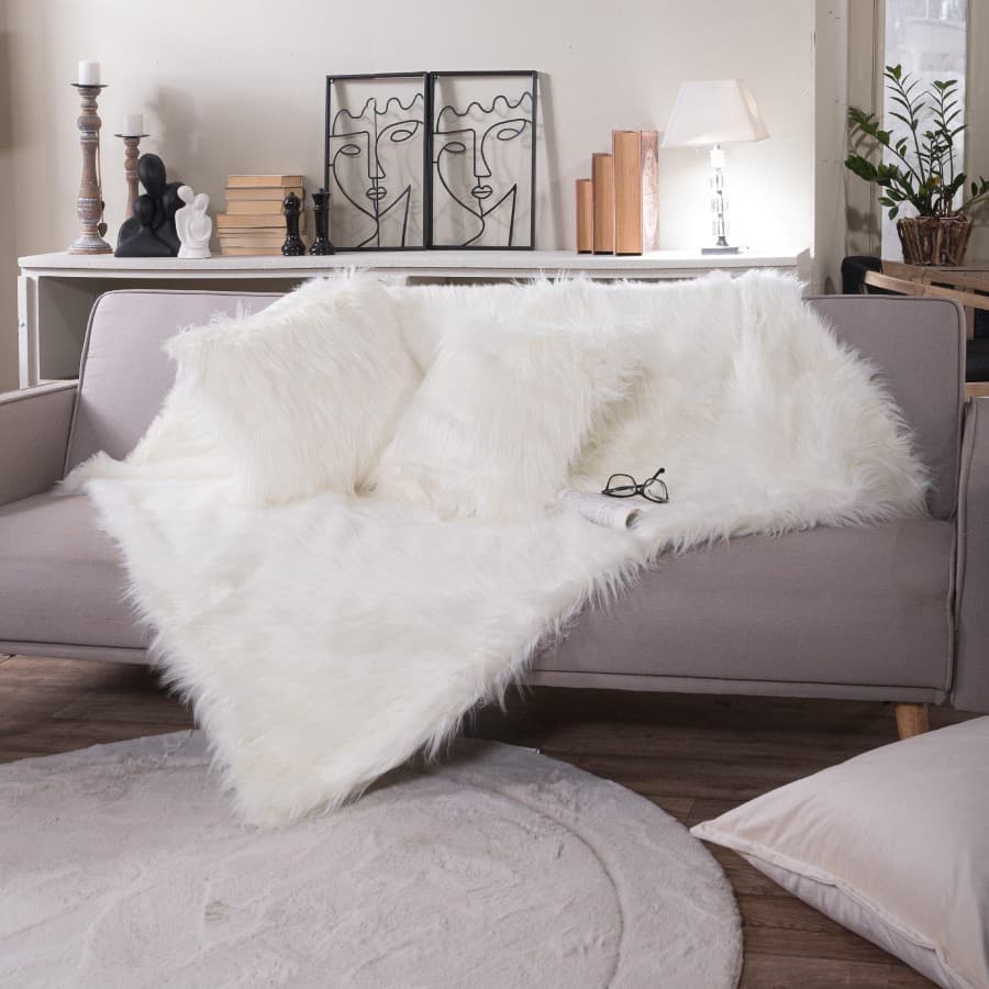Γούνινο Ριχτάρι Pelt 35 Teoran 130x160cm