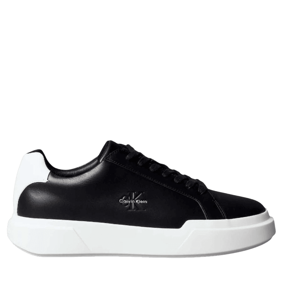 Ανδρικά Δερμάτινα Chunky Sneakers Μαύρα Calvin Klein YM0YM01344-0GM