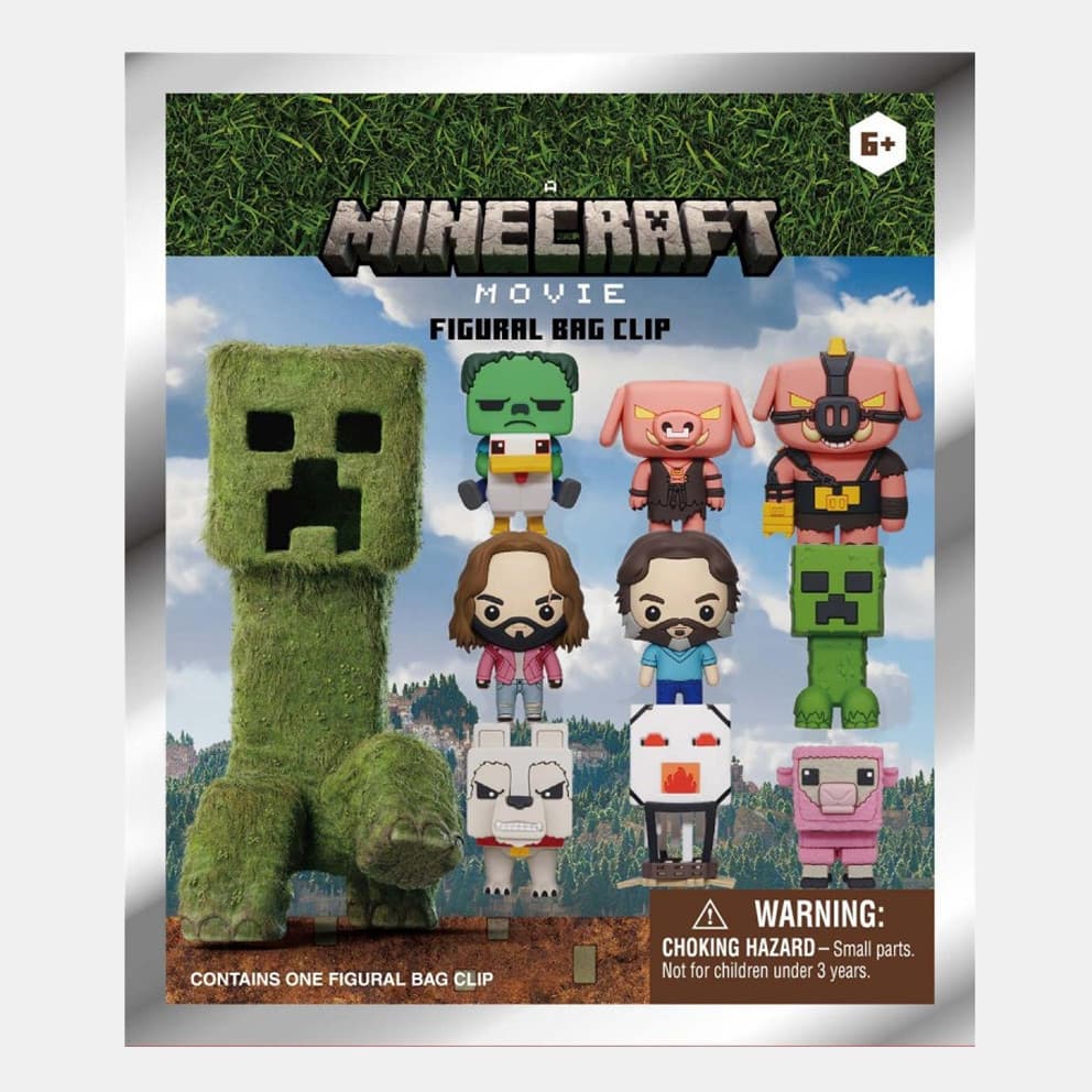 Monogram Minecraft Movie Φιγούρες Bag Clip Μπρελόκ (9000253280_1523)