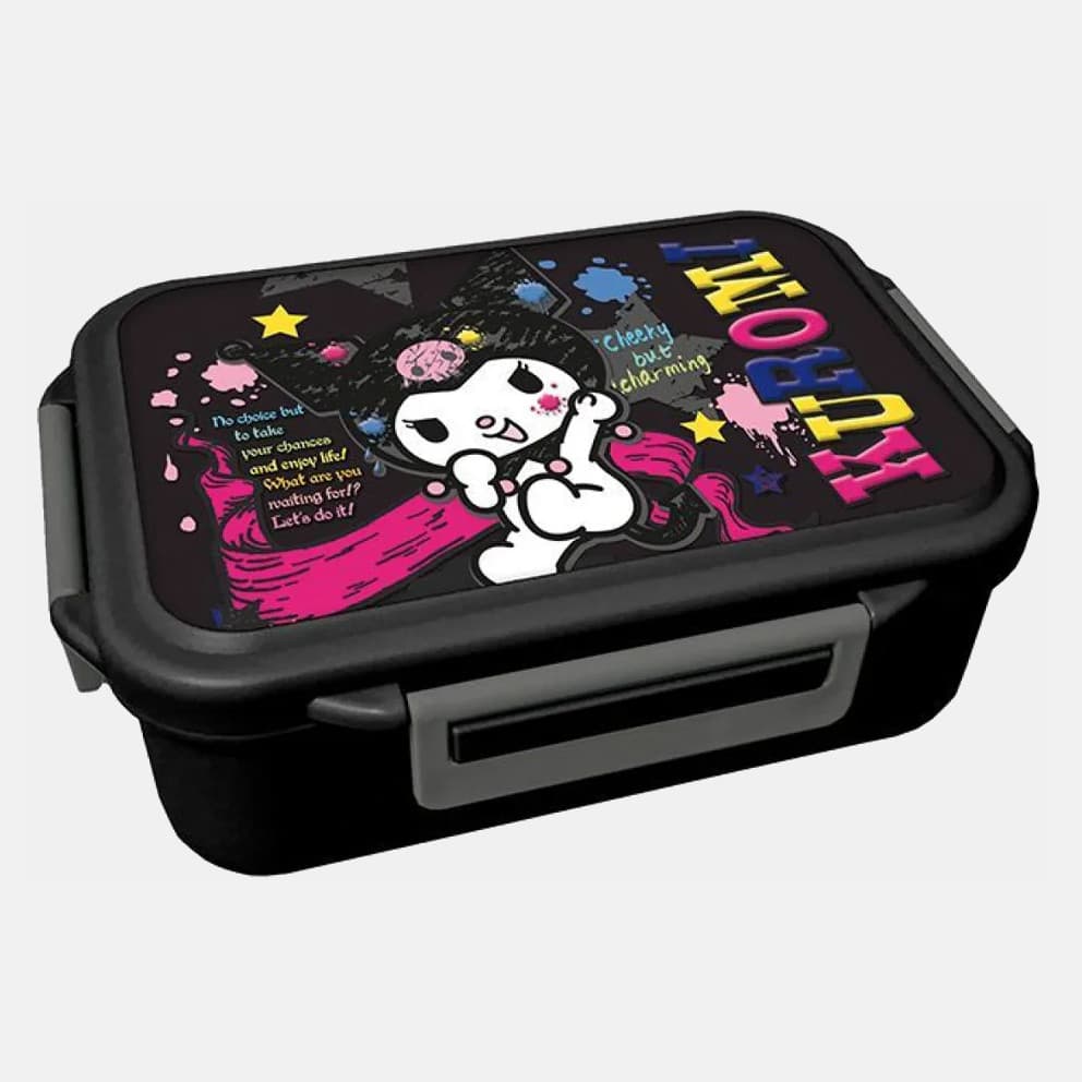 GraffitiSketchy Kuromi 2-Use Δοχείο Φαγητού (9000295045_1523)