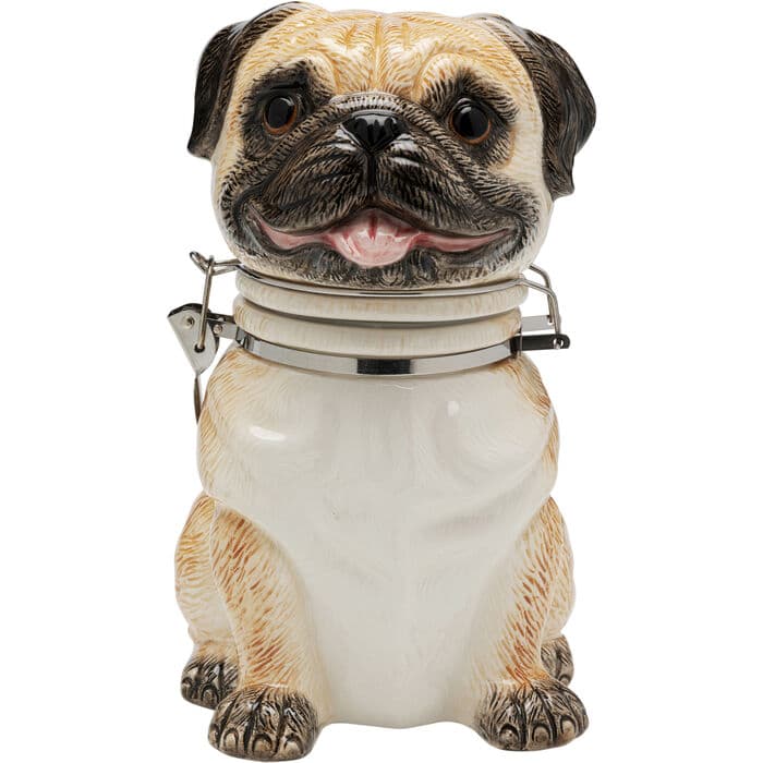 Δοχείο Σκύλος Jar Pug 18*14*24εκ.