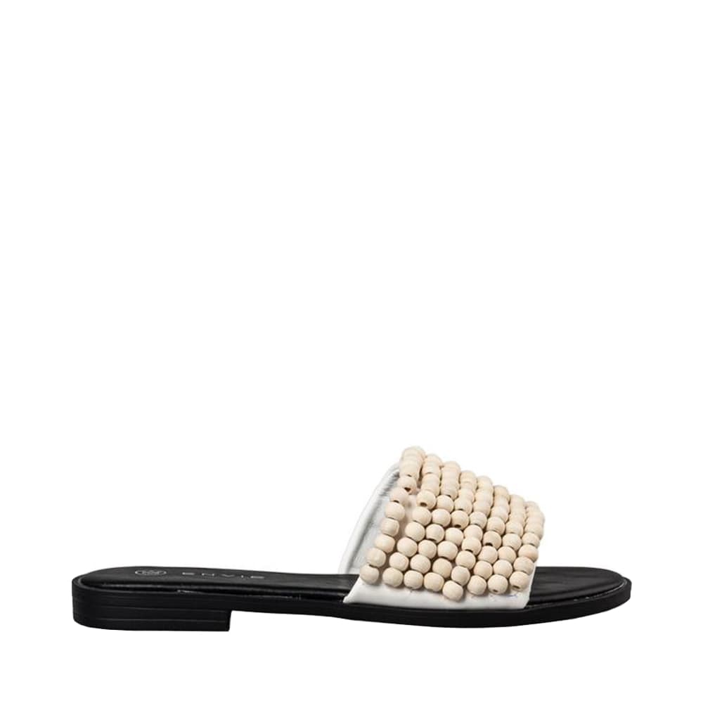 Envie flats E96-19046-33 λευκό