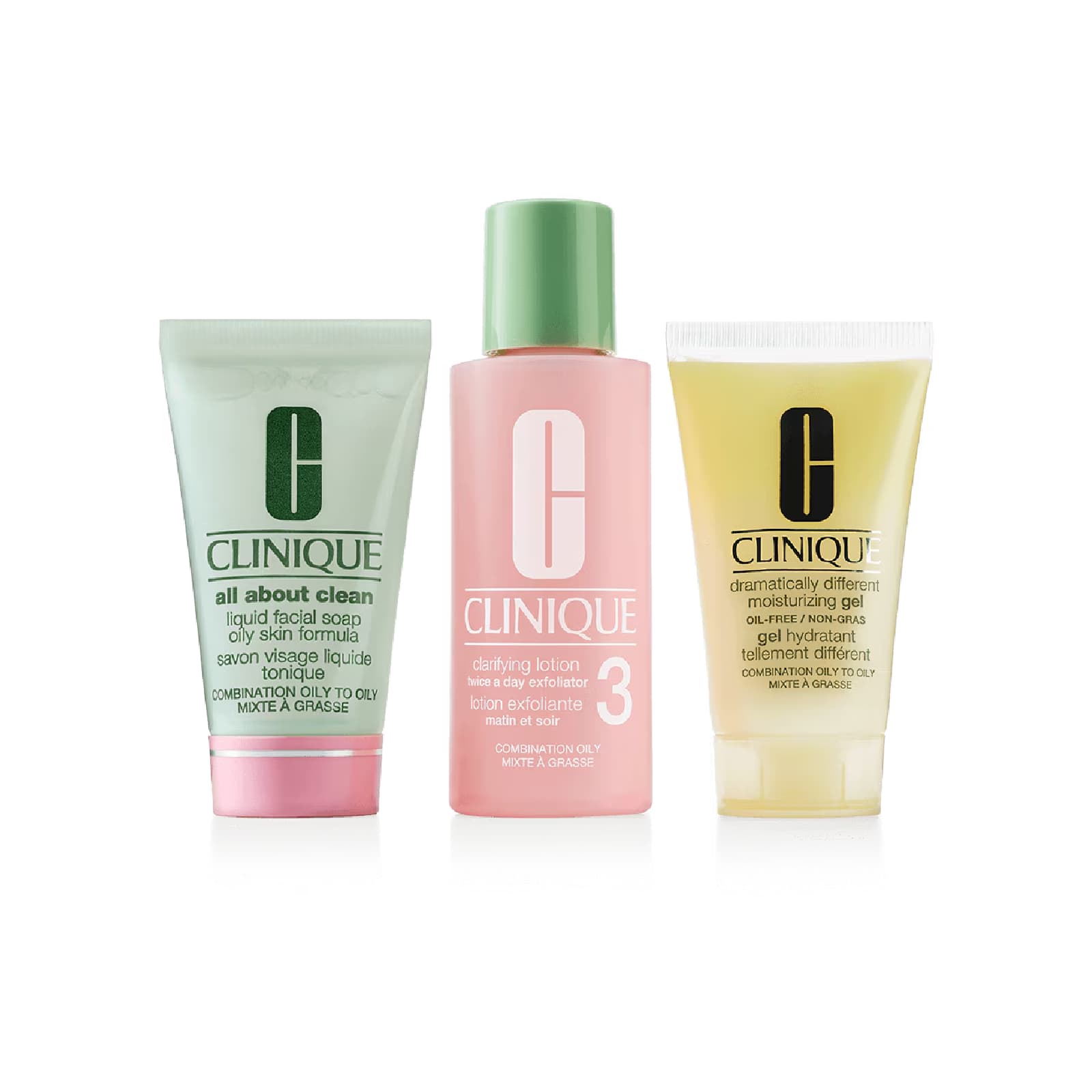Skin School Supplies: Cleanser Refresher Course Skincare Set for Oily Skin Types (Type 3 & 4)