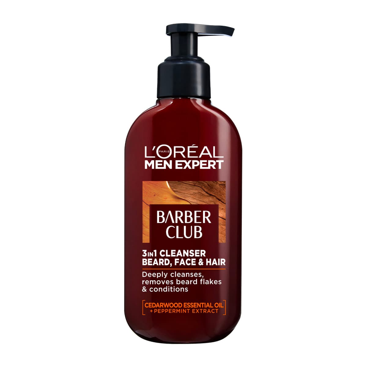 Barber Club Beard, Face & Hair Wash 200ml