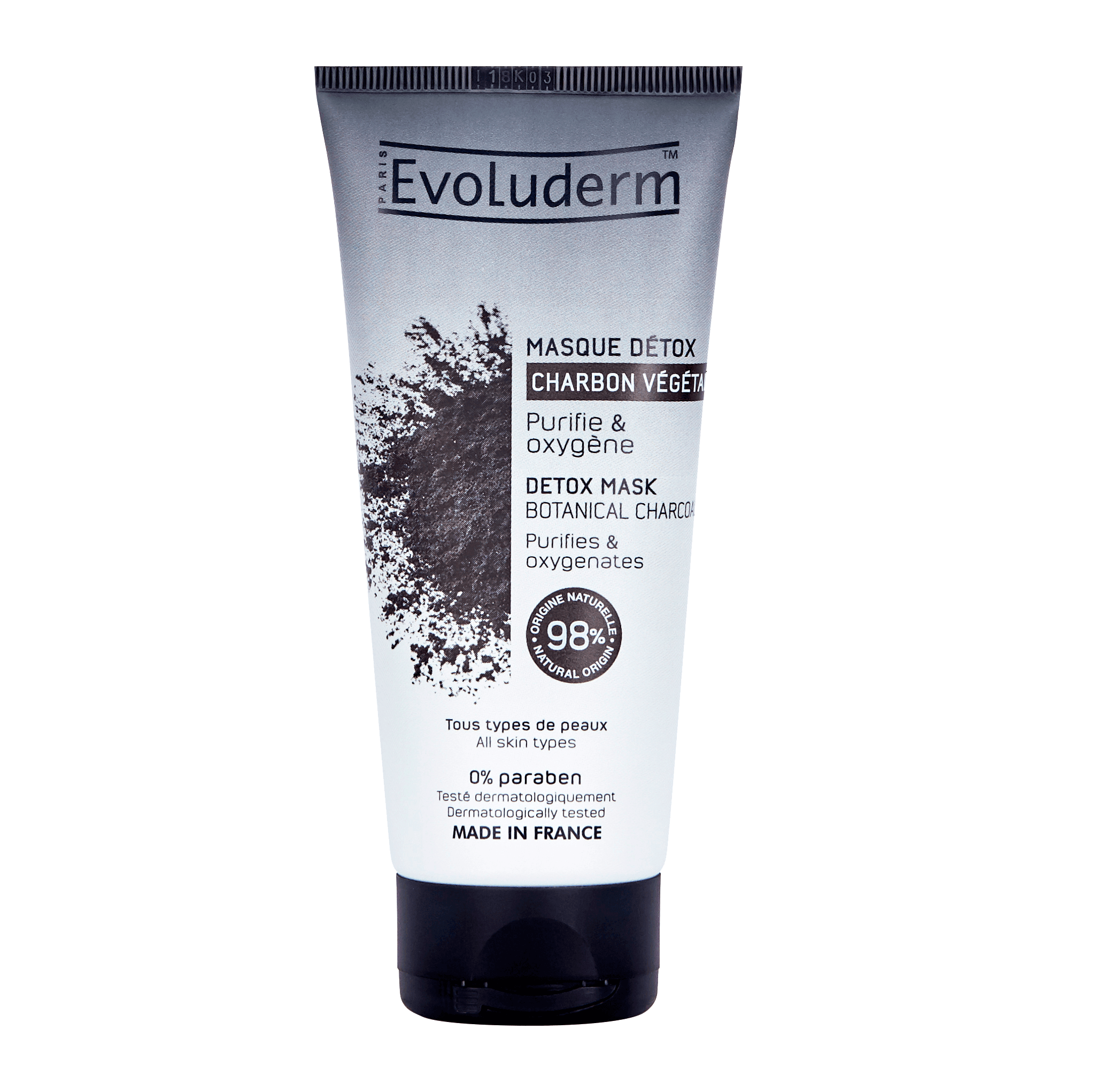 Detox Botanical Charcoal Mask 100ml