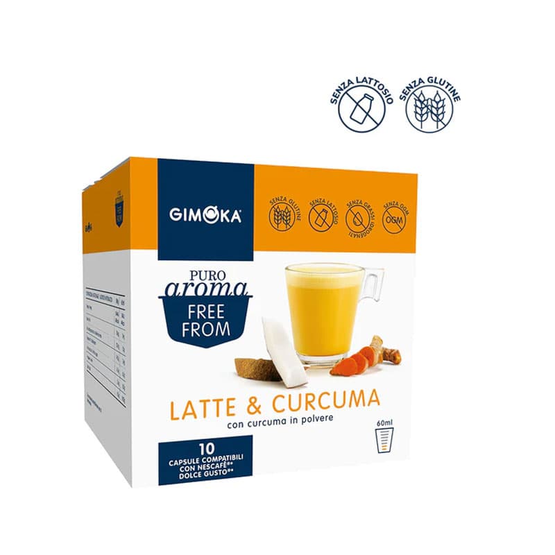 Gimoka Latte & Curcuma Dolce Gusto - 10 τεμ