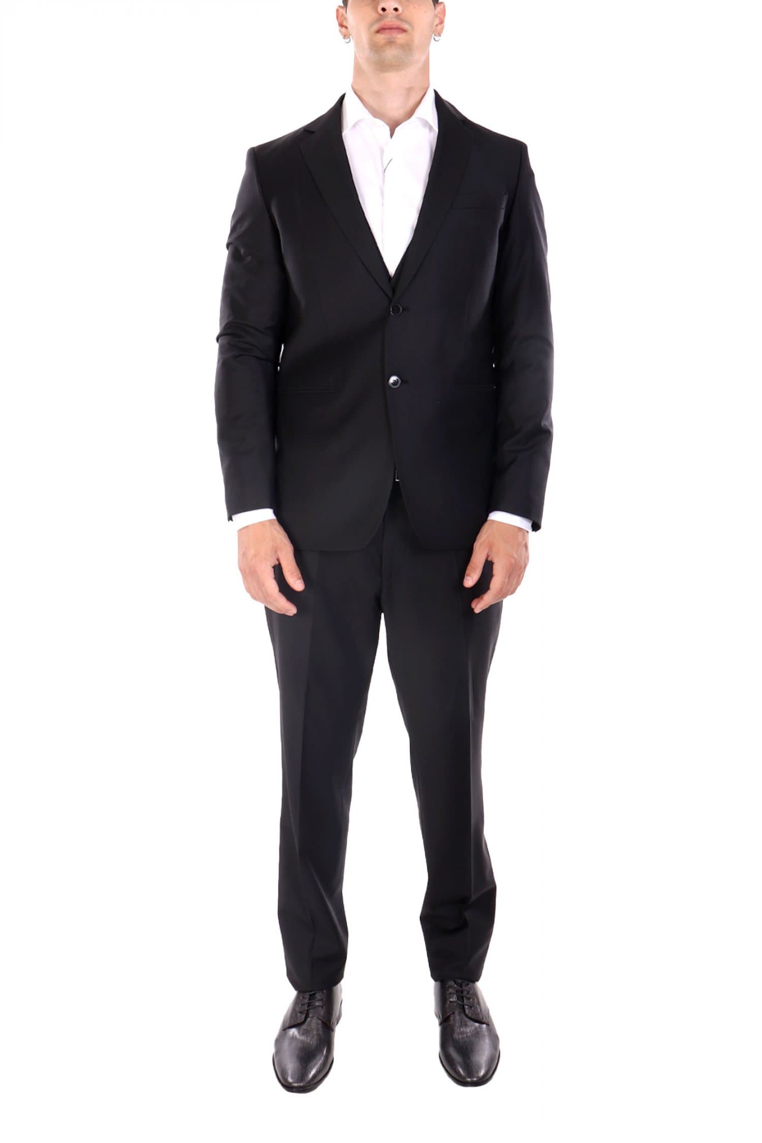 KARL LAGERFELD ΚΟΣΤΟΥΜΙ ΜΕ ΓΙΛΕΚΟ SUIT RISK 3PCS ΜΑΥΡΟ