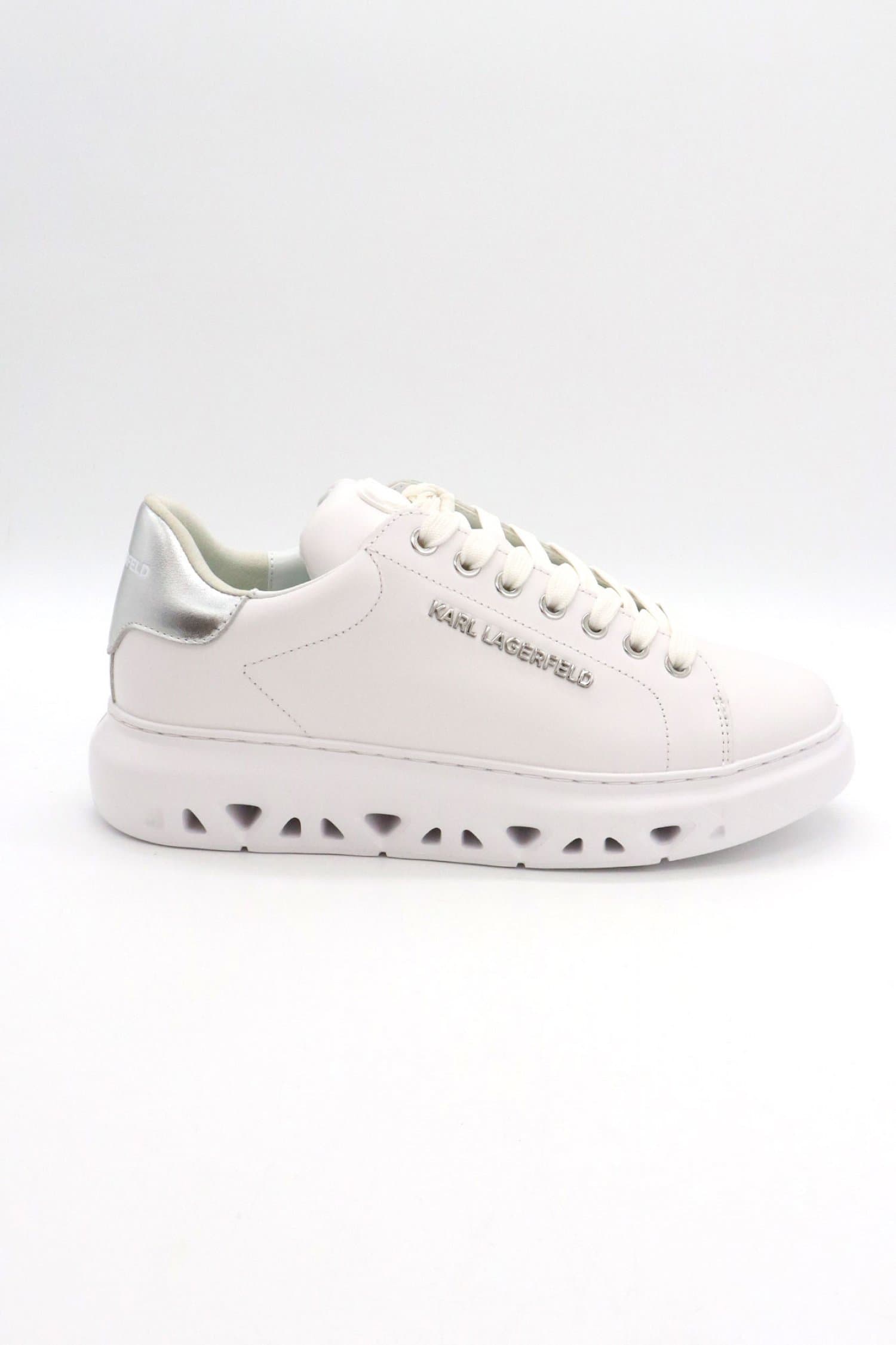 KARL LAGERFELD ΠΑΠΟΥΤΣΙΑ SNEAKERS KAPKITE LACE ΛΕΥΚΟ