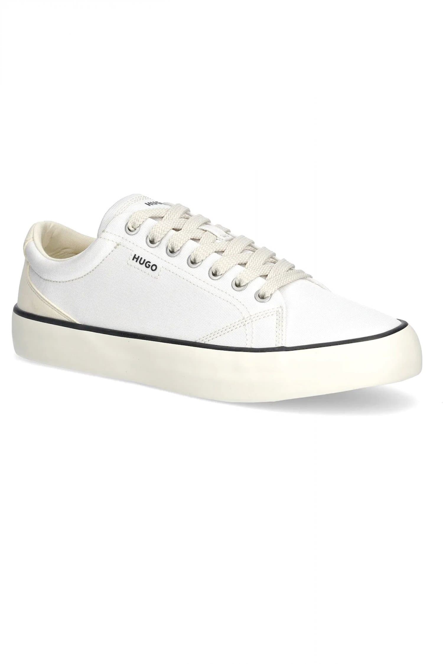 HUGO BLUE ΠΑΠΟΥΤΣΙΑ SNEAKERS B-CROSS_TENN_NYMF ΥΠΟΛΕΥΚΟ