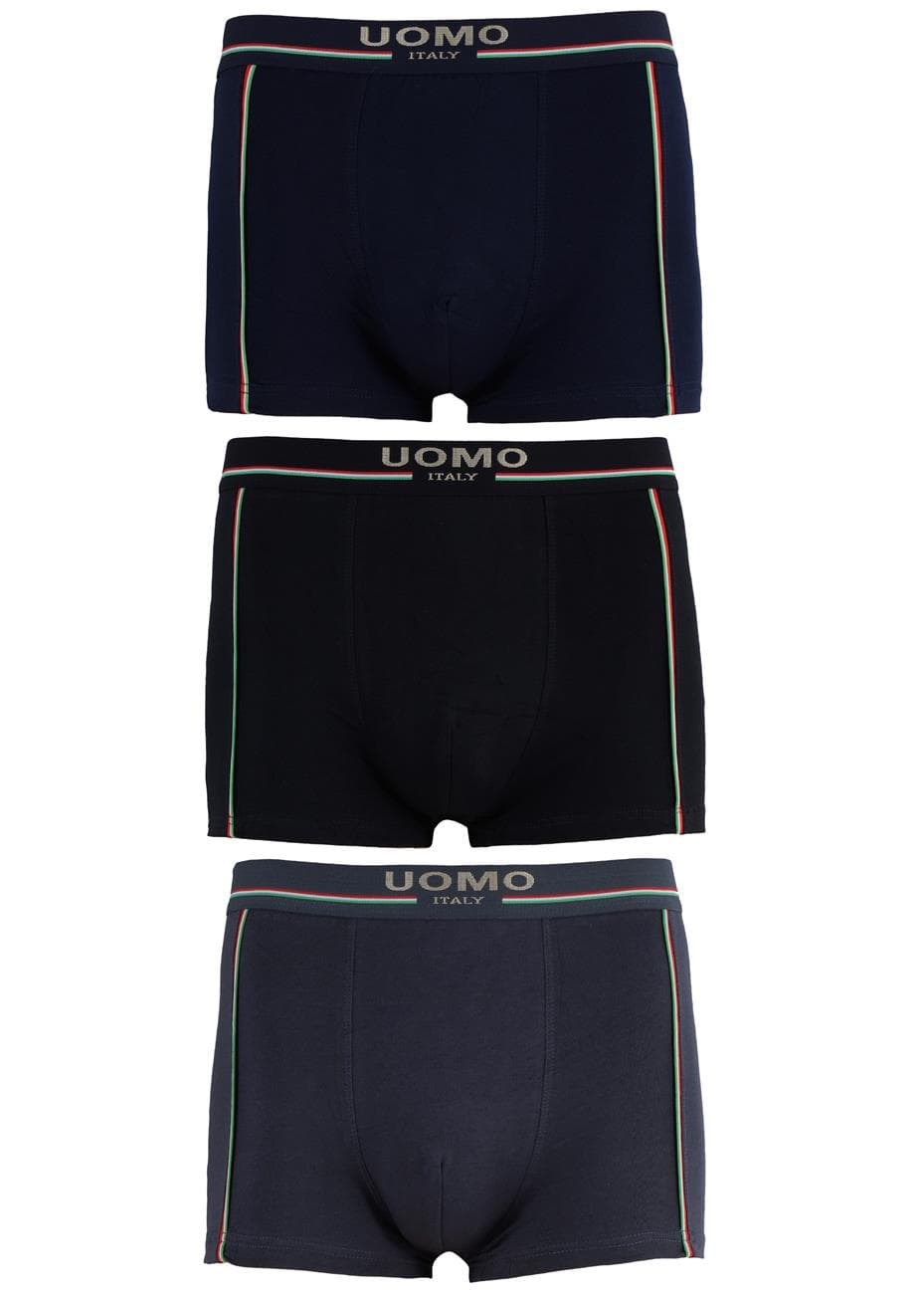 Boxer αντρικό εξωτερικό λάστιχο 3pack MULTI COLOUR