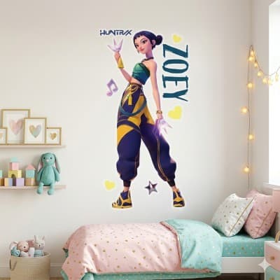 Zoey Huntrix, Παιδικά, Αυτοκόλλητα τοίχου, 40 x 80 εκ.