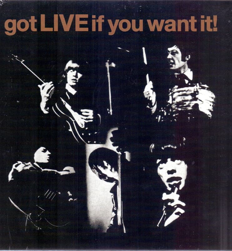 ROLLING STONES / GOT LIVE IF YOU WANT IT - 7''LP