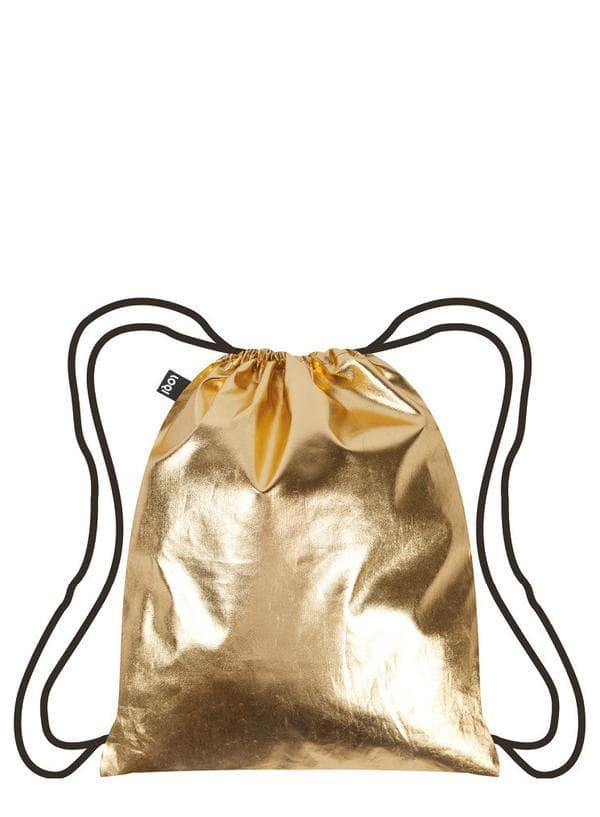 METALLIC GOLD BACKPACK