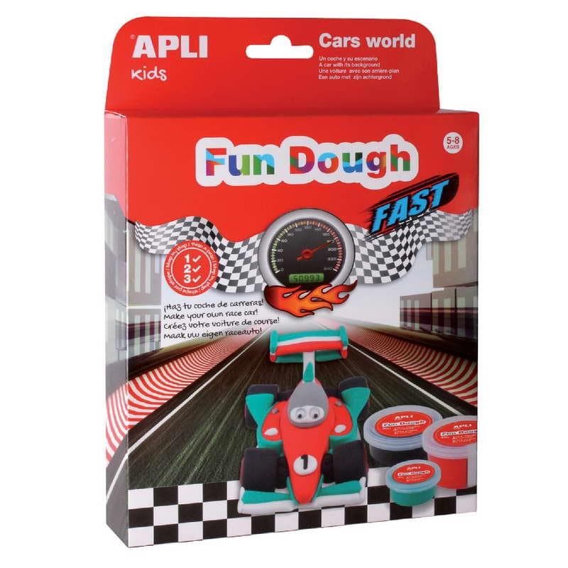 FUN DOUGH AND SETTING ΑΥΤΟΚΙΝΗΤΑ