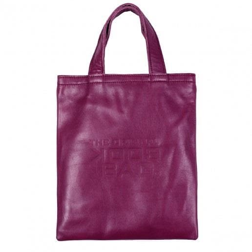 ΔΕΡΜΑΤΙΝΟ ΤΣΑΝΤΑΚΙ ΒΙΒΛΙΟΥ THE ORIGINAL BOOK BAG ΠΟΡΦΥΡΟ