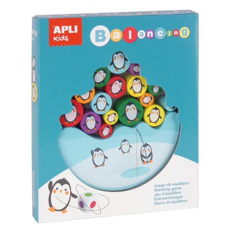 WOODEN PUZZLE BALANCING GAME
