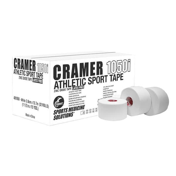 Cramer Athletic Sports Tape 1050i - 3.8cm X 13.7m (Αυτοκόλλητη Ανελαστική Ταινία Περίδεσης)