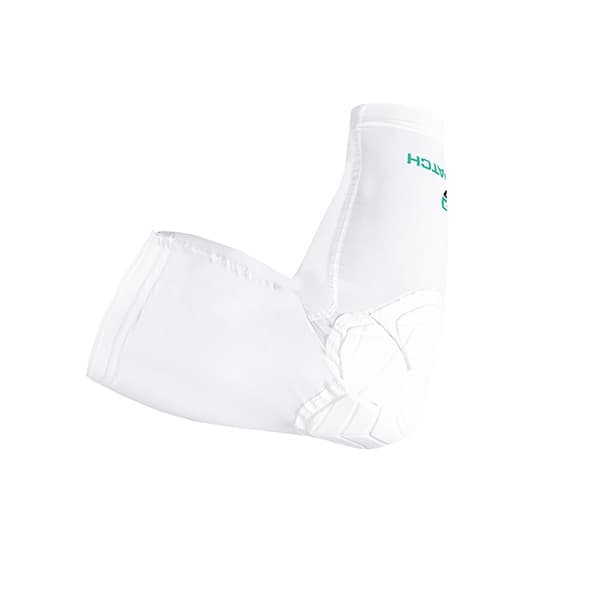 Μανίκι συμπίεσης με προστασία Λευκό (Padded arm sleeve) XXL