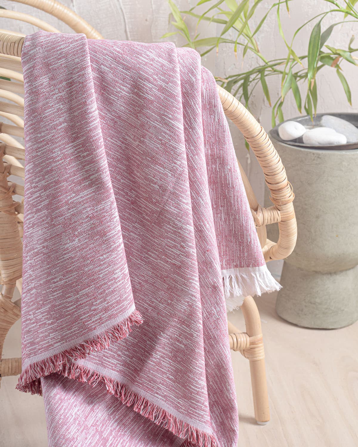 Ριχτάρι Τετραθέσιου Καναπέ (180x330) Vernier Pink, Rythmos Home