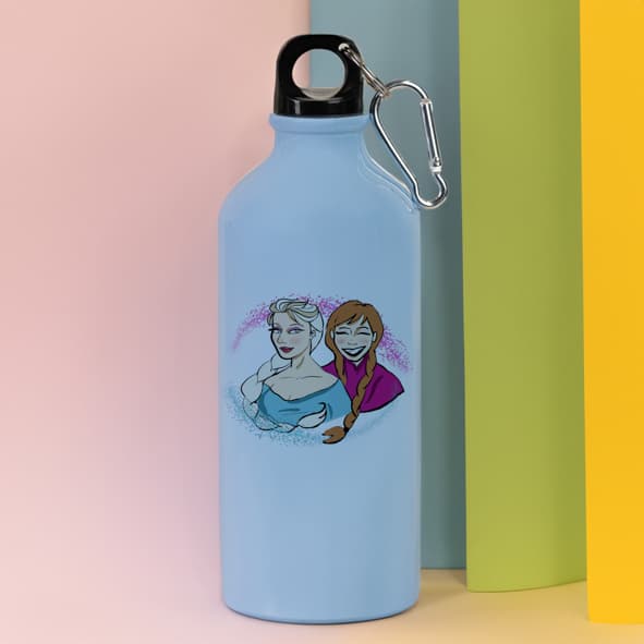 Elsanna - Ποδηλατικό Μπουκάλι 600 ml - Γαλάζιο