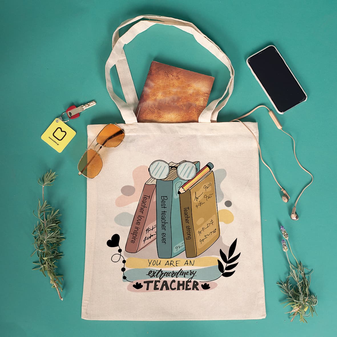 Extraordinary Teacher - Πάνινη Τσάντα - Λευκό