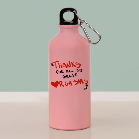 Great Orgasms - Ποδηλατικό Μπουκάλι 600 ml - Ροζ