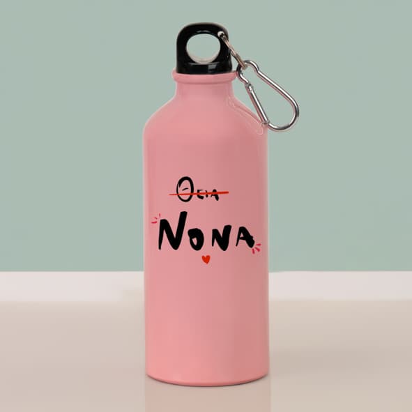 Νονά - Ποδηλατικό Μπουκάλι 600 ml - Ροζ