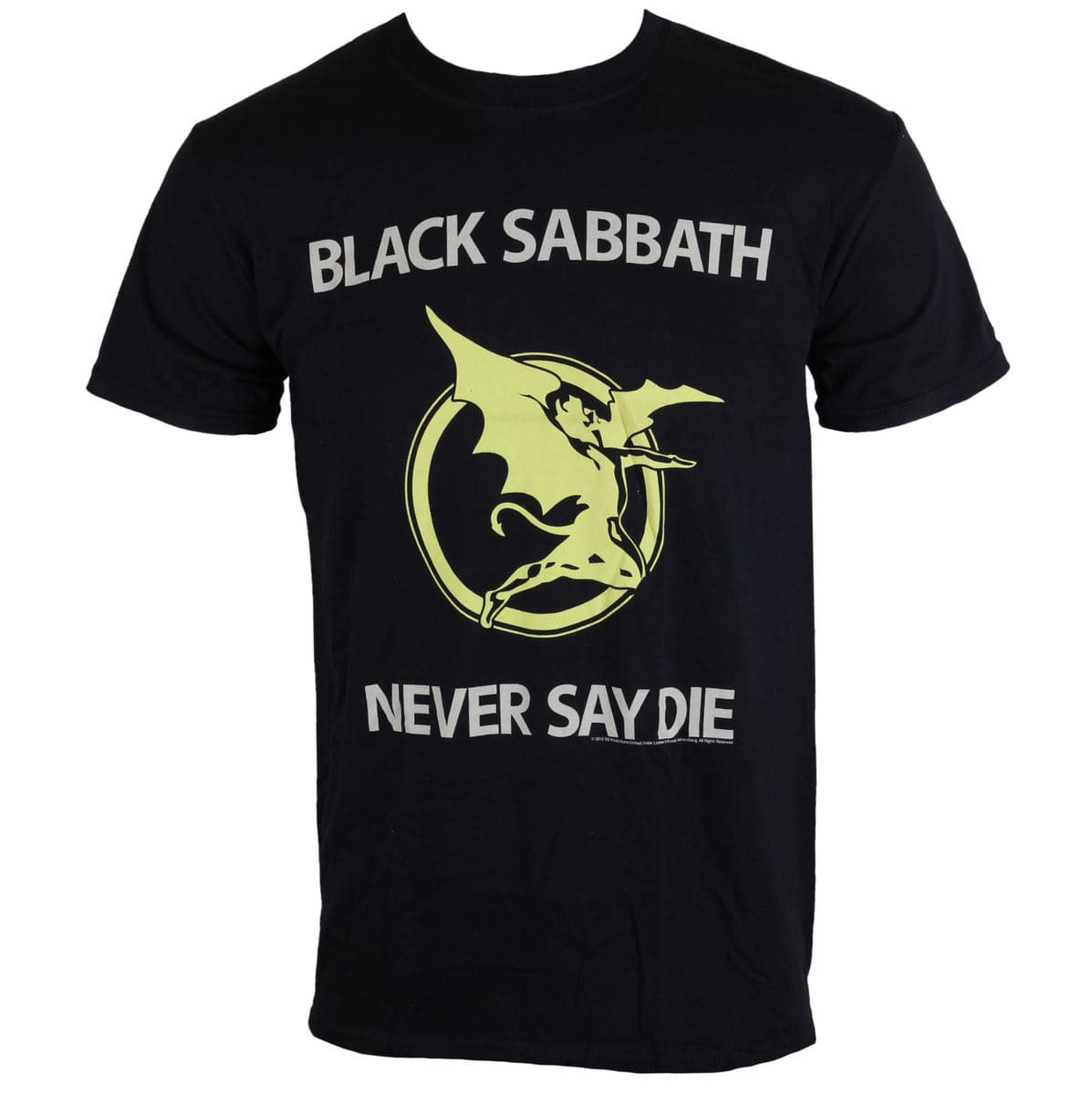 ανδρικό μπλουζάκι Black Sabbath - Never Say Die - Blk - ROCK OFF S