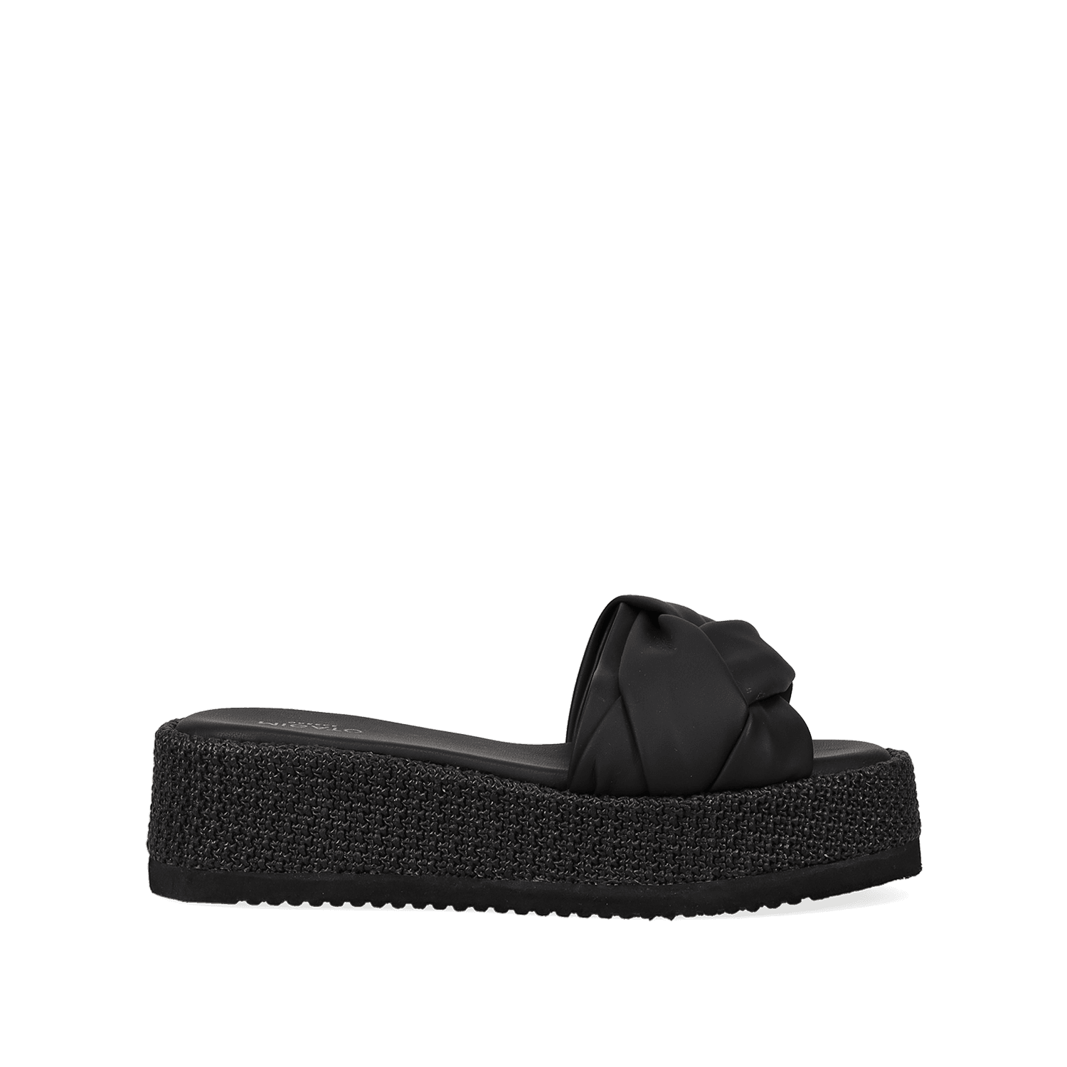 Μαύρο flatform σανδάλι
