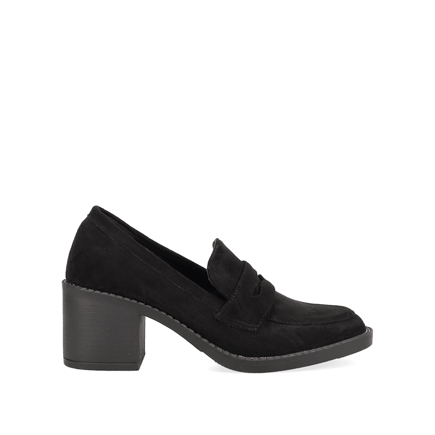 Μαύρο σουέντ loafer